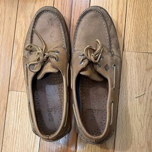 Sperry Men's Tan Leather Boat Shoes